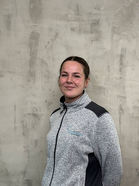 Porträt von Natalie Grabbe, Altenpflegerin beim Pflegeteam Hörsken.
